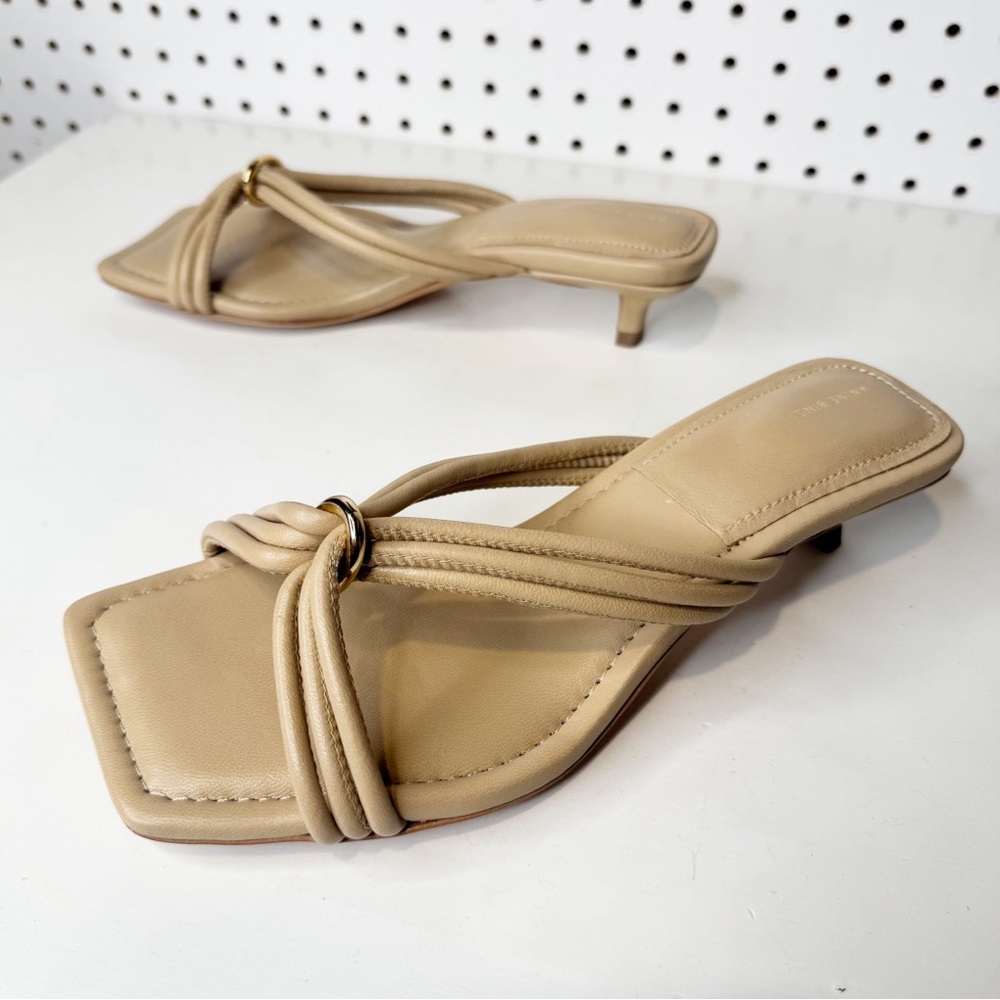 Anine Bing |‎ Suki Sandals in Sand Sz. 39